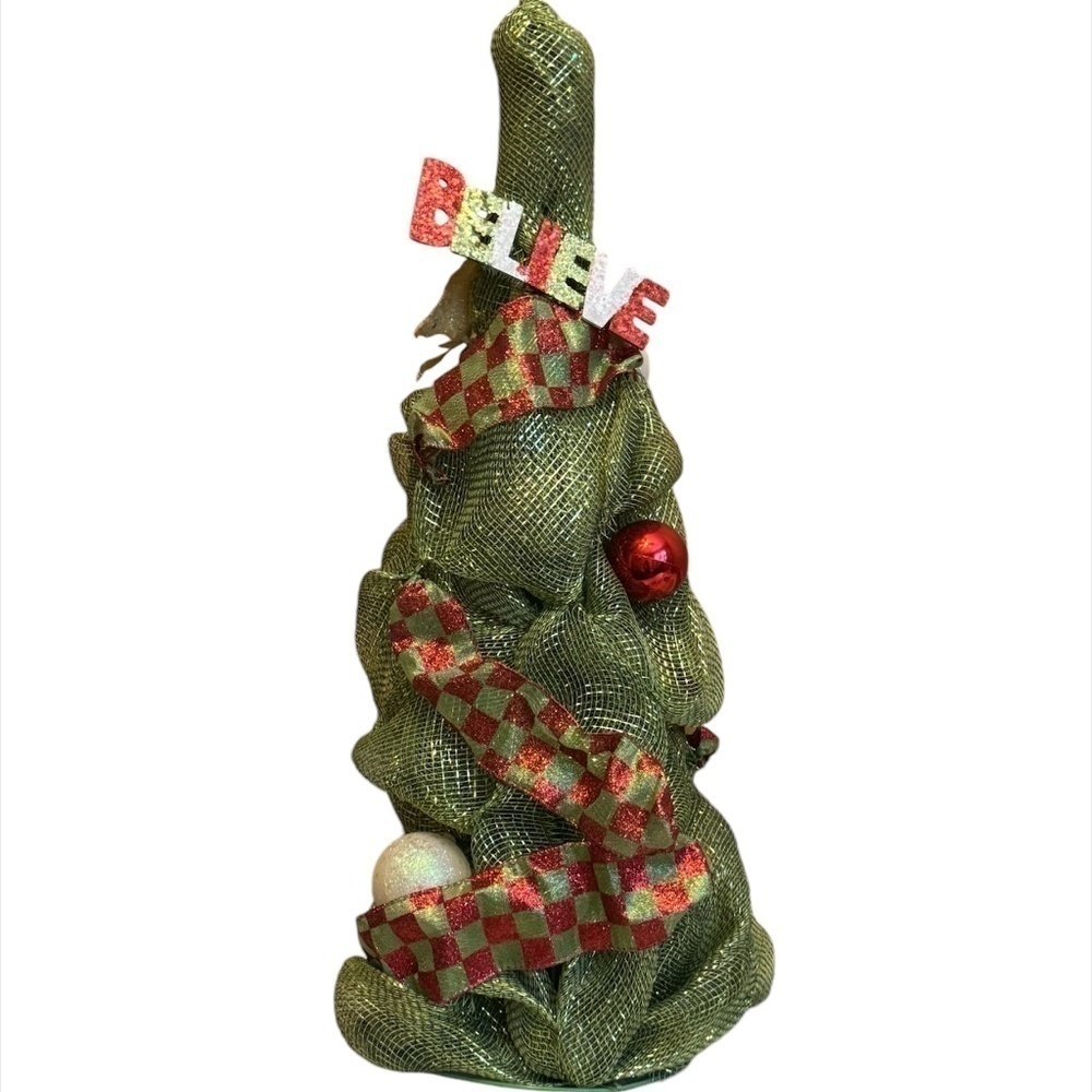Believe Christmas Tree Decoration